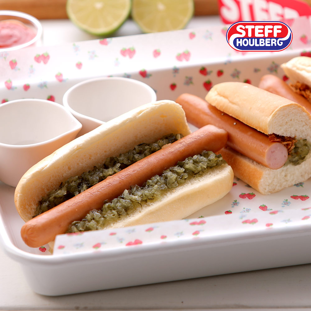 스테프 브리오슈 핫도그빵(7개) + 파티 소세지(7개)